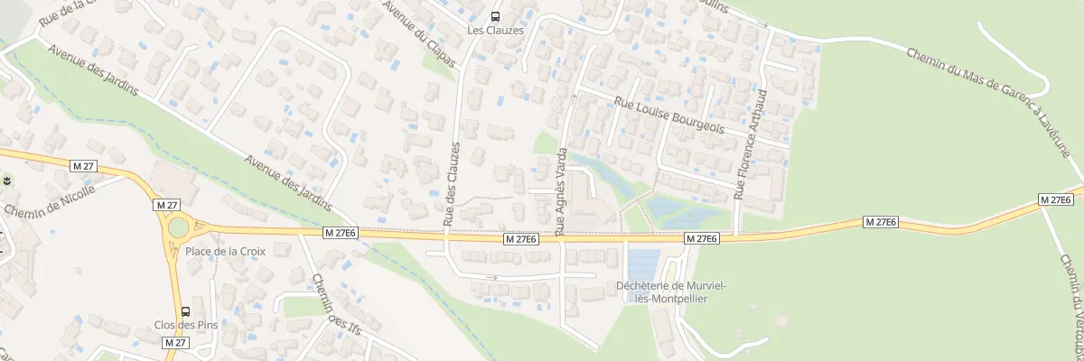 Plan du 55 Rue Agnès Varda à Murviel-lès-Montpellier