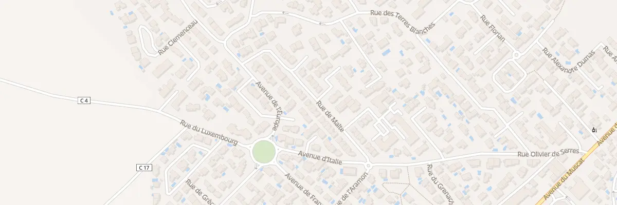 Plan du 28 Rue de Malte à Frontignan