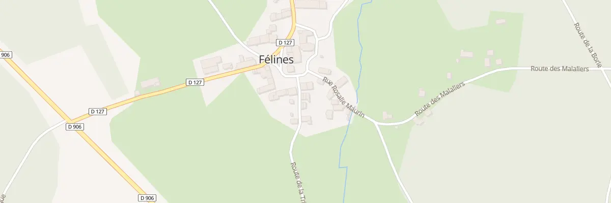 Plan du 5014 Le Bourg à Félines