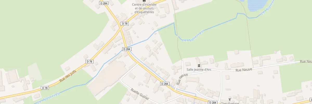 Plan du 44 Rue du General de Gaulle à Esquéhéries
