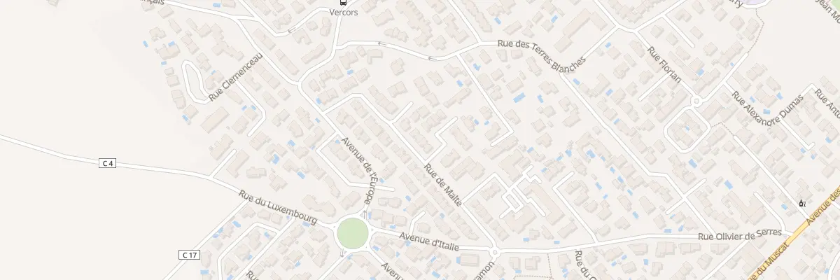 Plan du 19F Rue de Malte à Frontignan