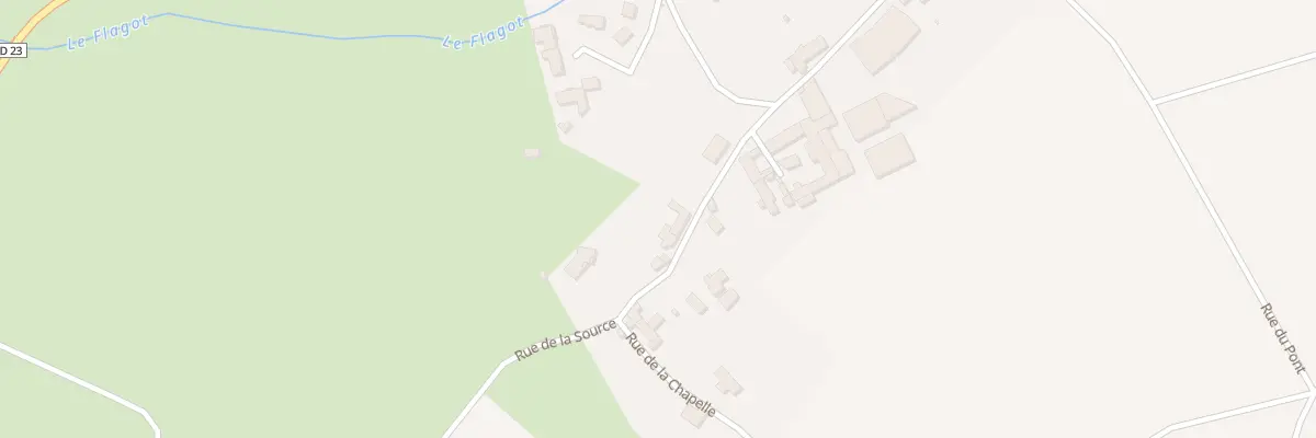 Plan du 4 Rue de la Source à Festigny