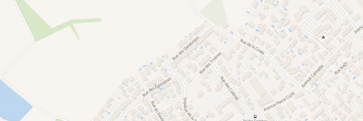 Plan du 23 Rue des Genevriers à Frontignan