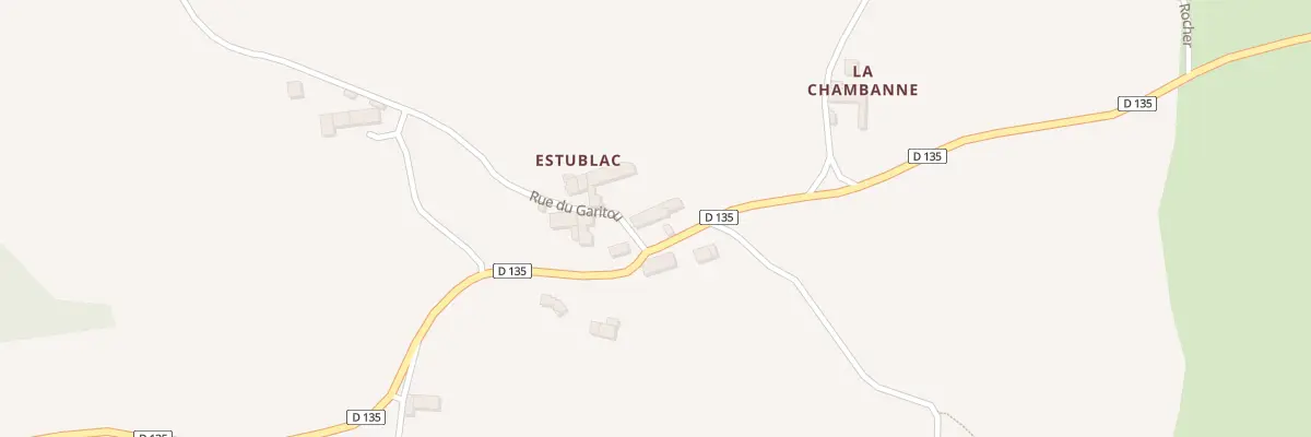 Plan du 5237 Estublac à Monlet
