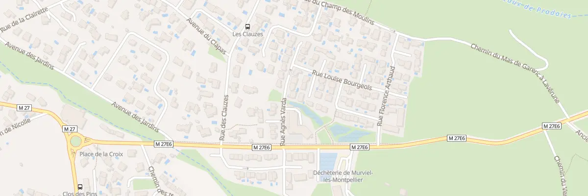 Plan du 90 Rue Agnès Varda à Murviel-lès-Montpellier