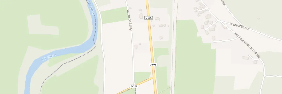 Plan du 1 Rte de Bessy à Lucy-sur-Cure
