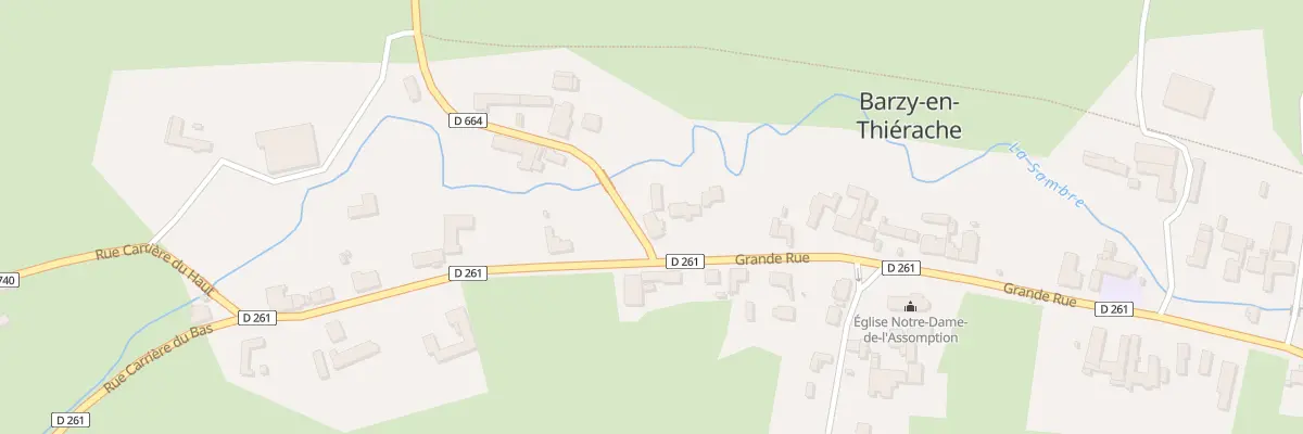 Plan du 2 Rue du Sart à Barzy-en-Thiérache