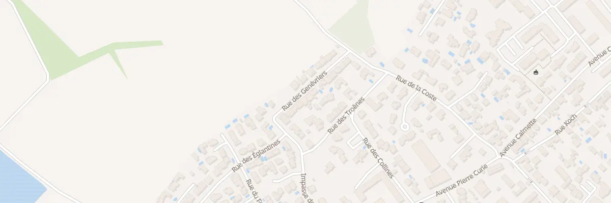Plan du 19 Rue des Genevriers à Frontignan