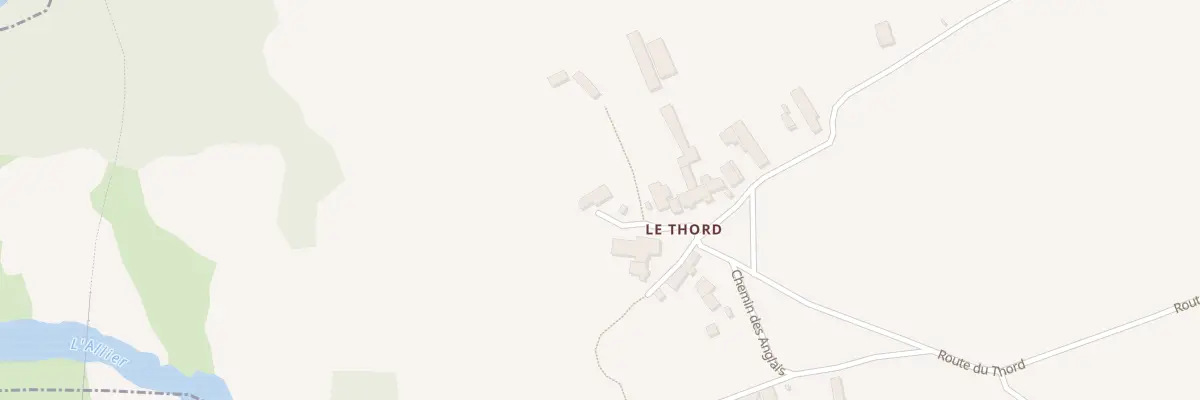 Plan du 5317A Le Thord à Saint-Haon