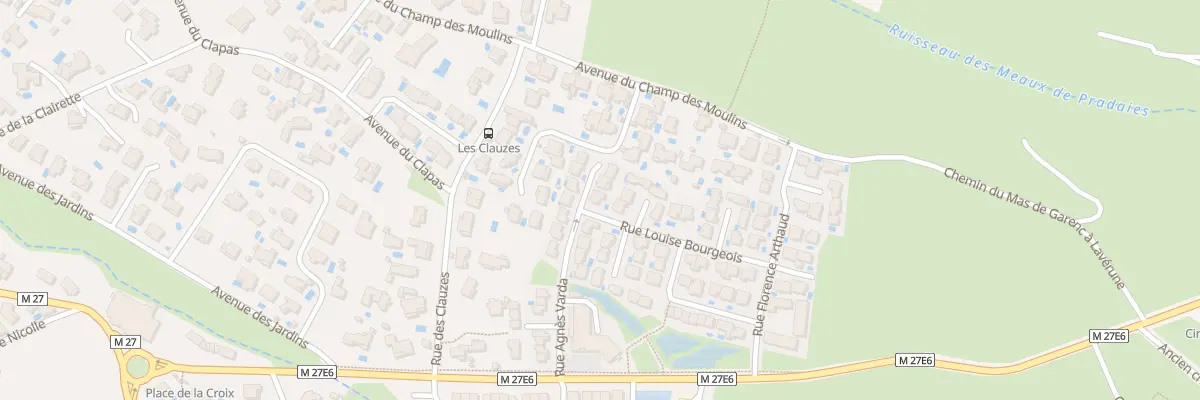 Plan du 160 Rue Agnès Varda à Murviel-lès-Montpellier