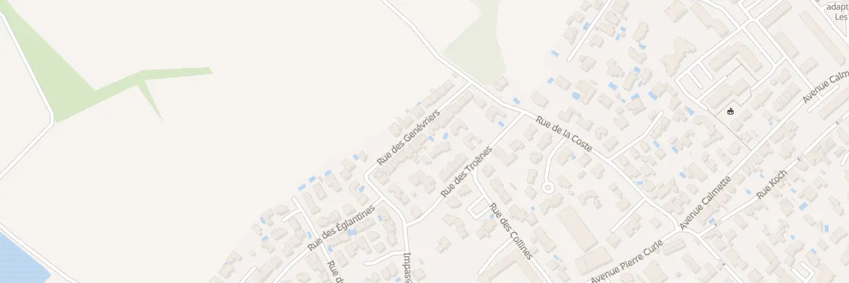 Plan du 15 Rue des Genevriers à Frontignan