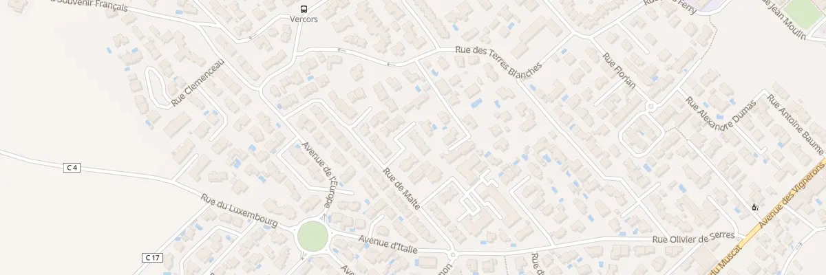 Plan du 13 Imp de la Bulgarie à Frontignan