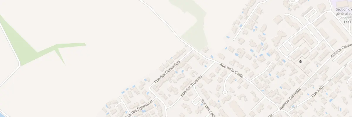 Plan du 8 Rue des Genevriers à Frontignan