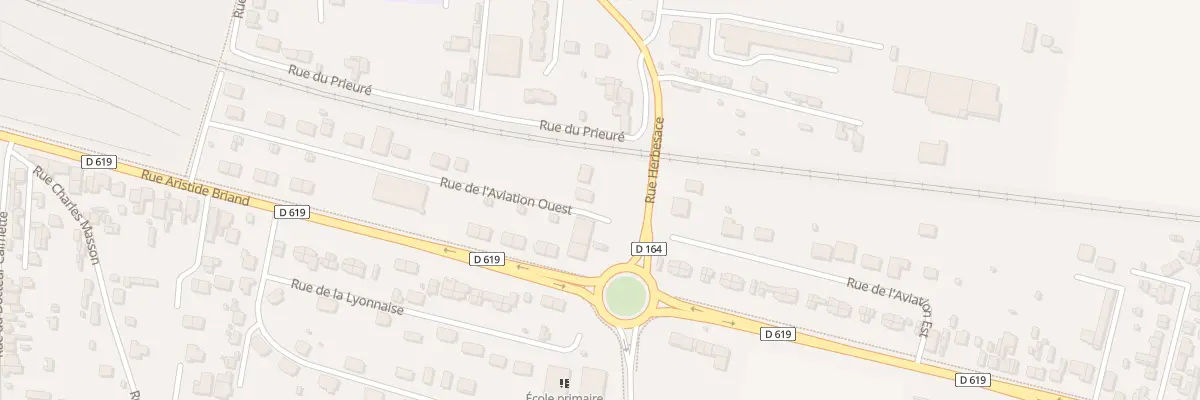 Plan du 33 Rue de l’Aviation Ouest à Romilly-sur-Seine