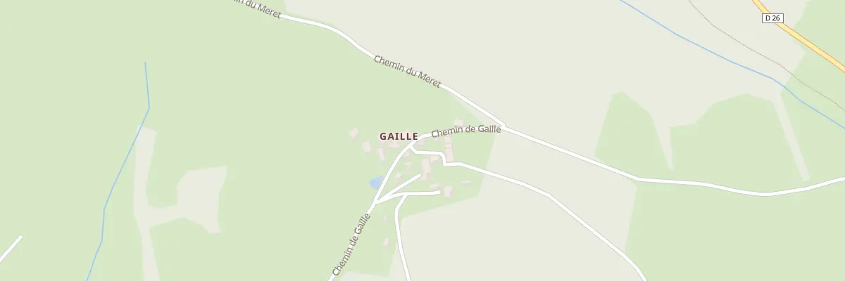 Plan du 17 Che de Gaille à Arfeuilles