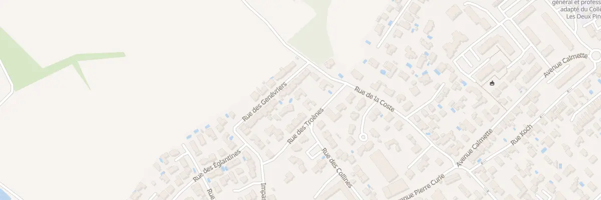Plan du 22 Rue des Troenes à Frontignan