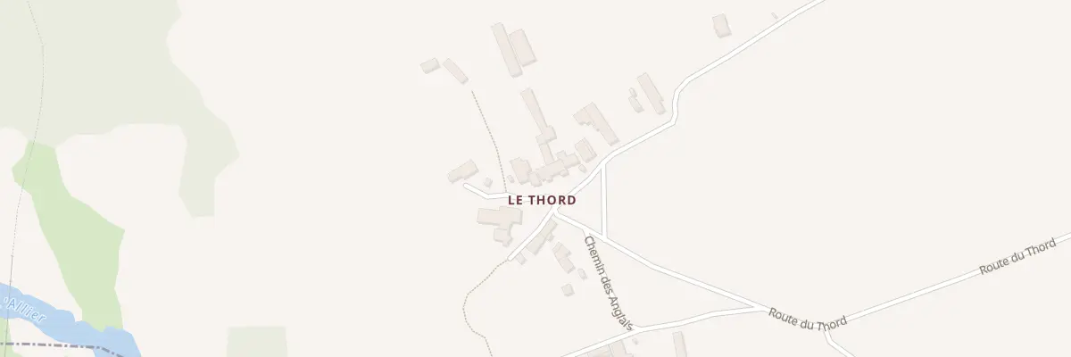 Plan du 5321 Le Thord à Saint-Haon