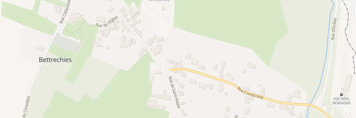 Plan du 4 Rue Crocqu Ane à Bettrechies