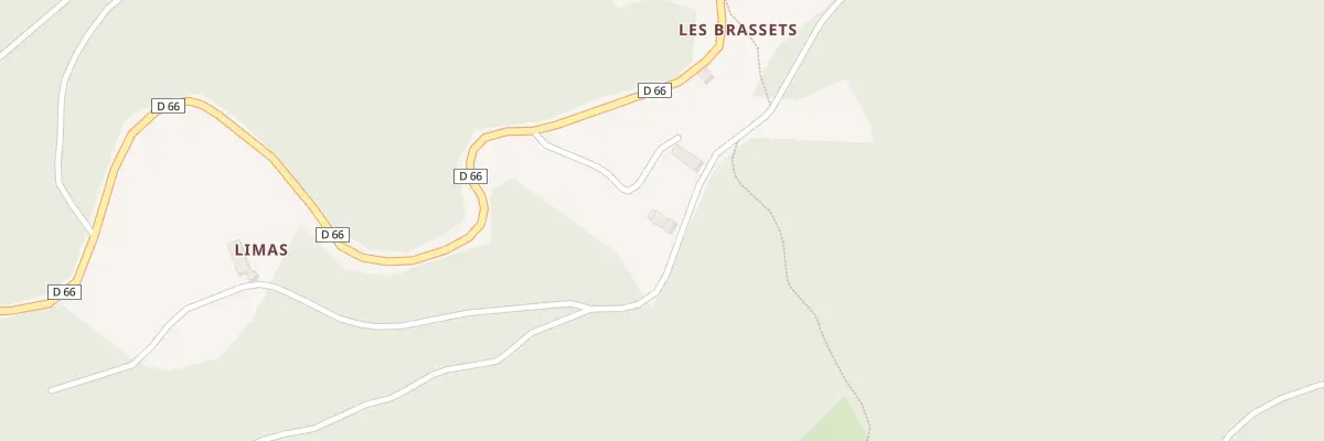 Plan du 5375 Les Brassets à Vertolaye
