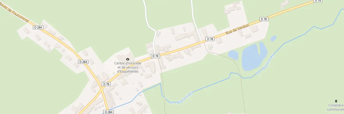 Plan du 20 Rue de Verdun à Esquéhéries