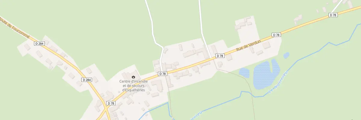 Plan du 11 Rue de Verdun à Esquéhéries