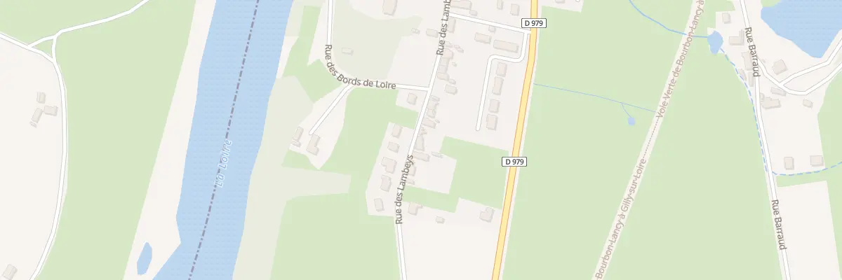 Plan du 391 Rue des Lambeys à Saint-Aubin-sur-Loire