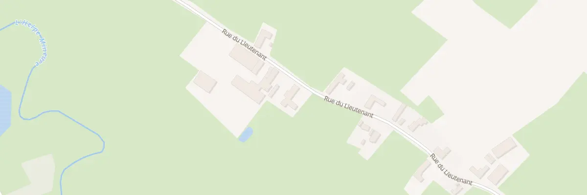 Plan du 1135 Rue du Lieutenant à Maroilles