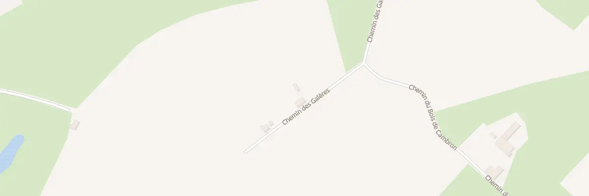 Plan du 2 Che des Galeres à L’Orée de Mormal