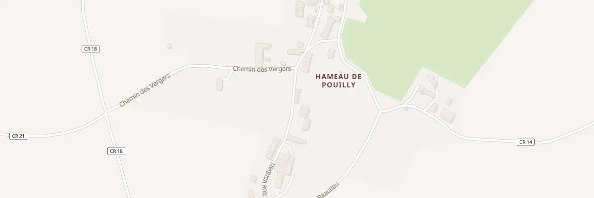 Plan du 19 Rue Vauban à Fontenay-près-Vézelay