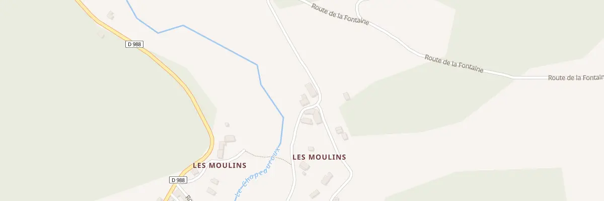 Plan du 5031 Les Moulins à Chastanier