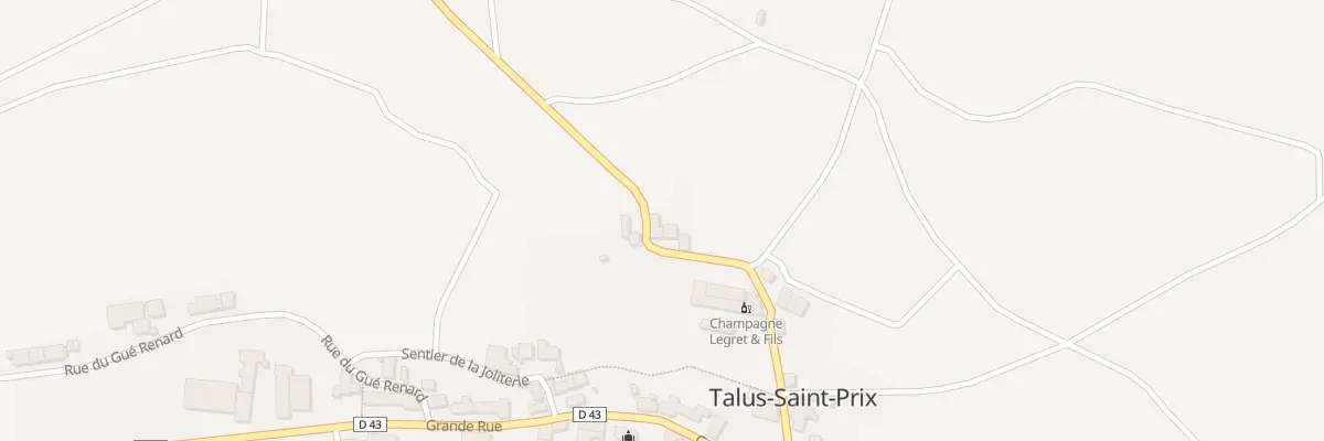 Plan du 11 Rue de Bannay à Talus-Saint-Prix