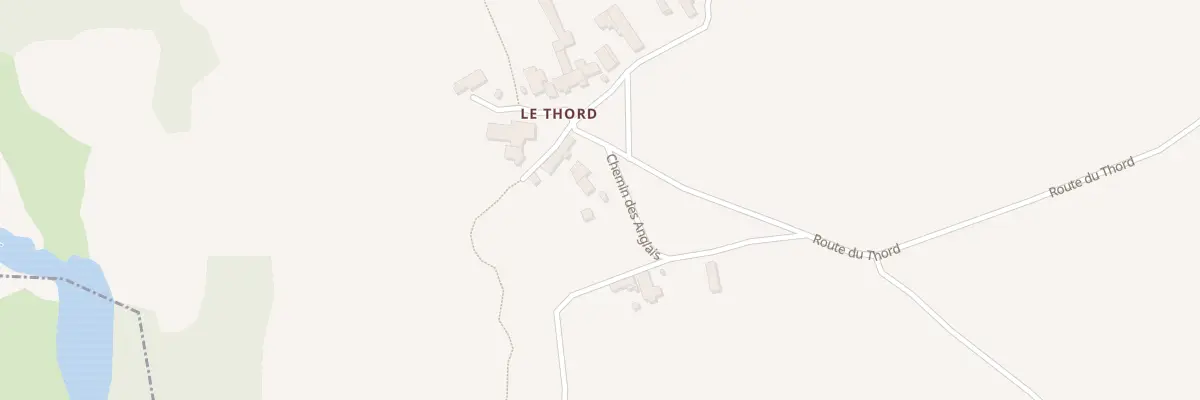 Plan du 5334 Le Thord à Saint-Haon