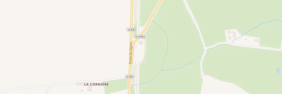 Plan du 9002 La Corniere à Bourbon-Lancy