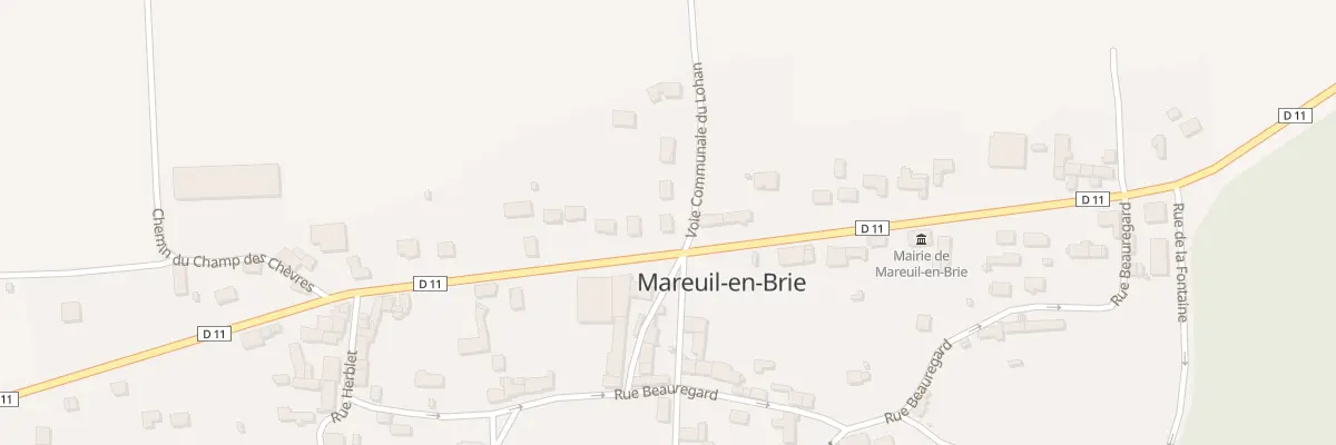 Plan du 1 Vc du Lohan à Mareuil-en-Brie