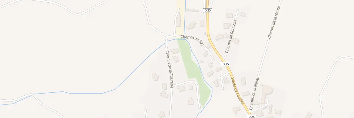 Plan du 36 Che de la Tourette à Chaspuzac