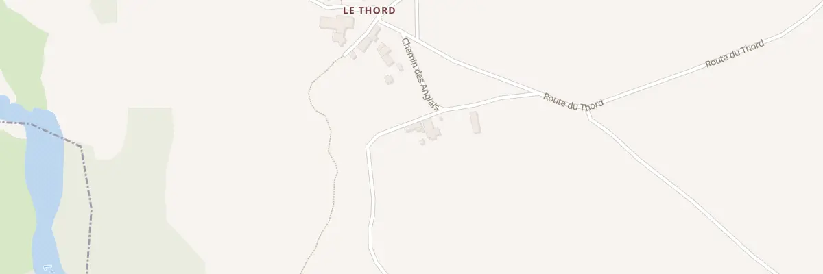 Plan du 5313 Le Thord à Saint-Haon