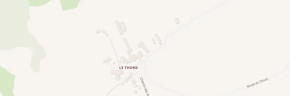 Plan du 5323 Le Thord à Saint-Haon