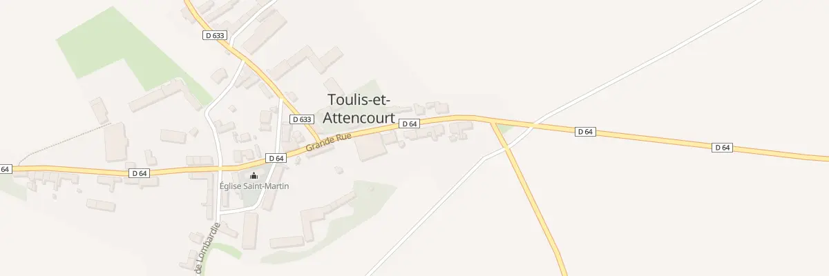Plan du 32 Gr Gde Rue à Toulis-et-Attencourt