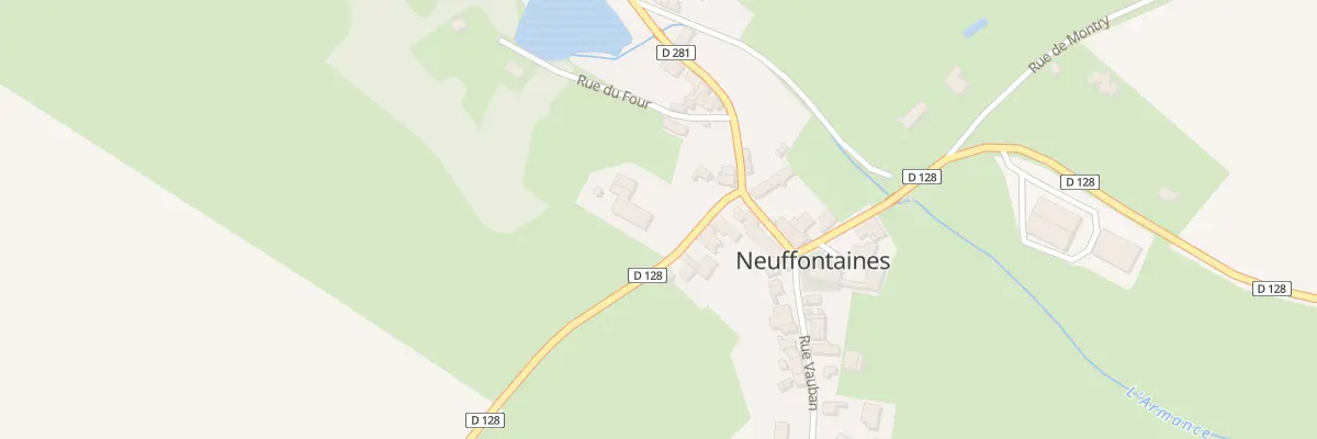 Plan du 24 Le Bourg à Neuffontaines