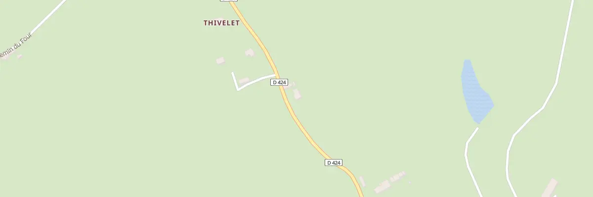 Plan du 5057 Thivelet à Andelaroche