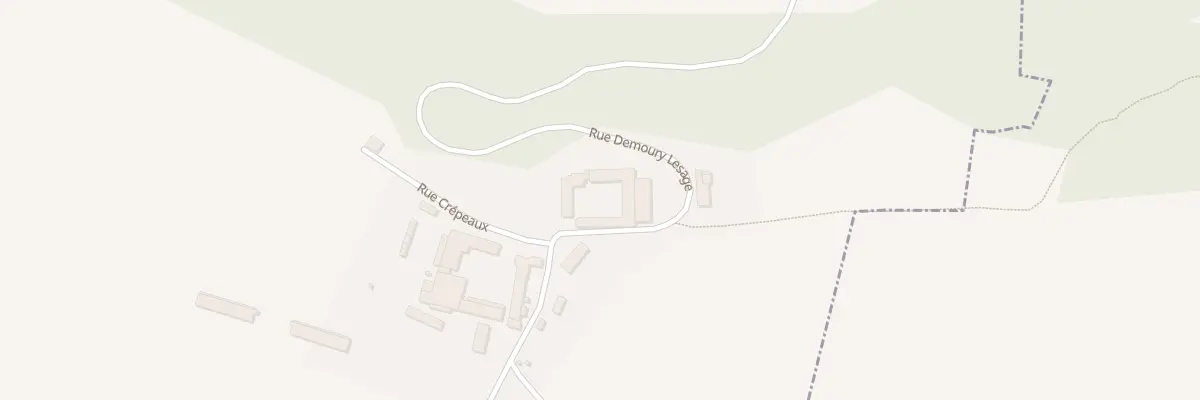 Plan du 2 Rue Demoury Lesage à Muscourt
