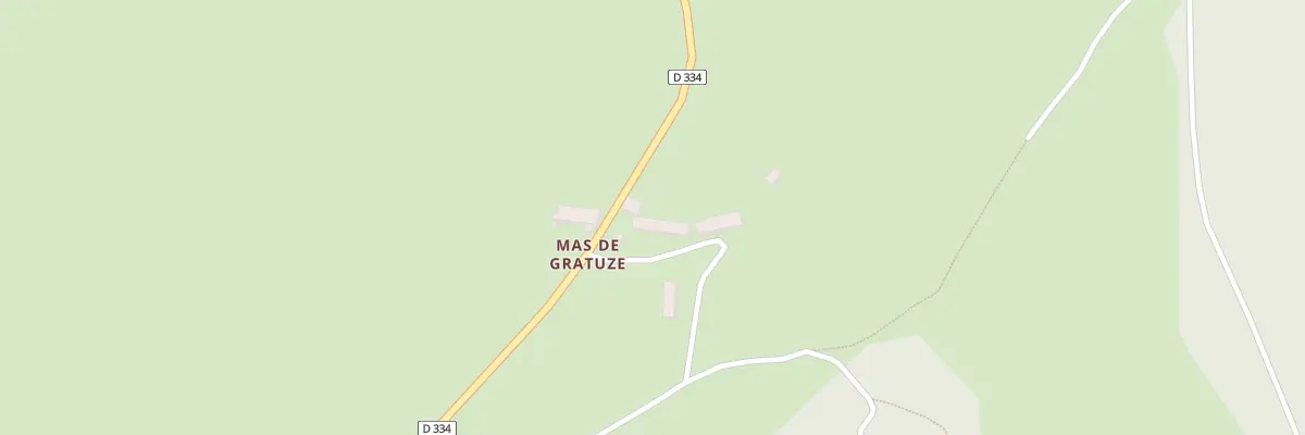 Plan du 5061 Gratuze à Ouides