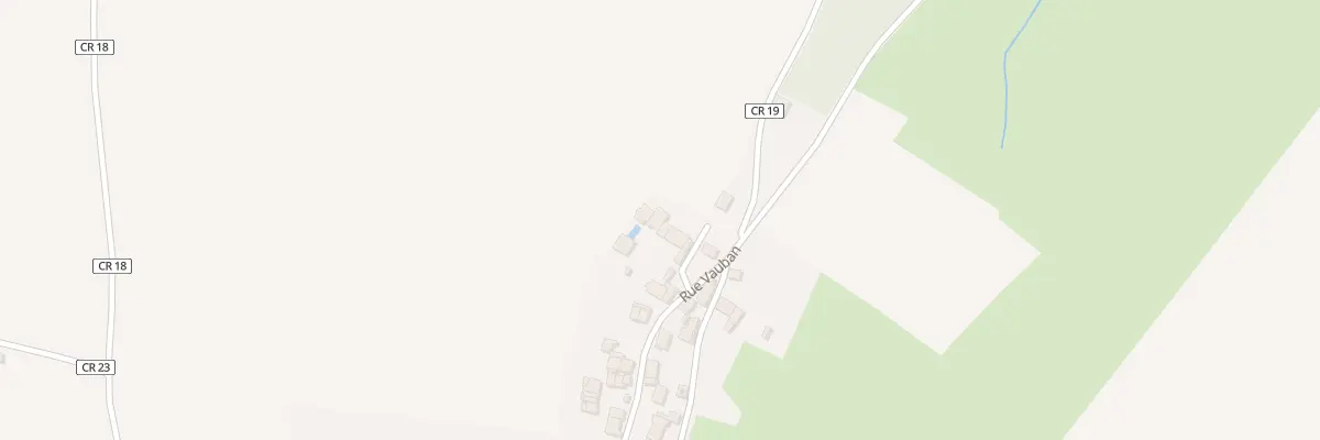 Plan du 12 Rue Vauban à Fontenay-près-Vézelay