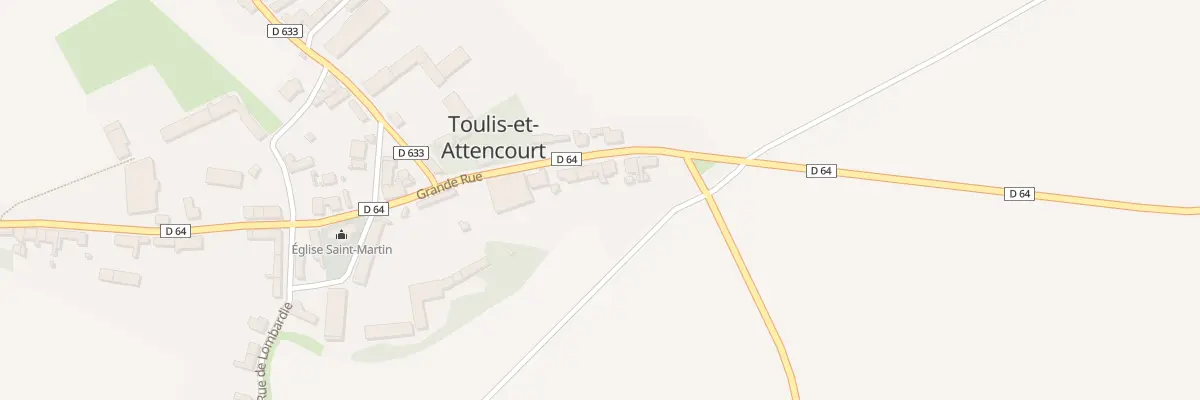 Plan du 34 Gr Gde Rue à Toulis-et-Attencourt