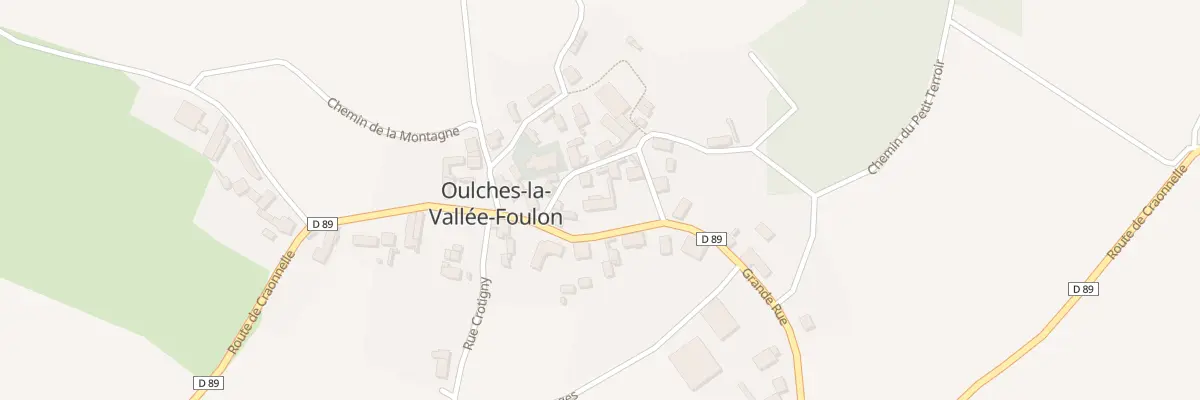 Plan du 3 Rue Lombardy à Oulches-la-Vallée-Foulon