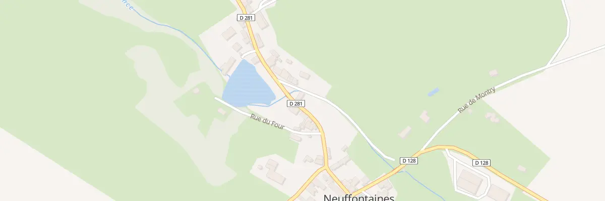 Plan du 48 Le Bourg à Neuffontaines