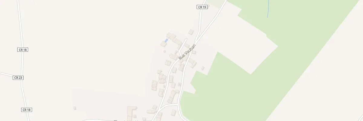 Plan du 3 Rue Vauban à Fontenay-près-Vézelay