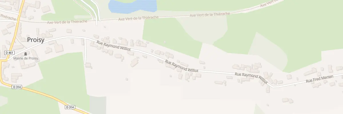 Plan du 37 Rue Raymond Williot à Proisy