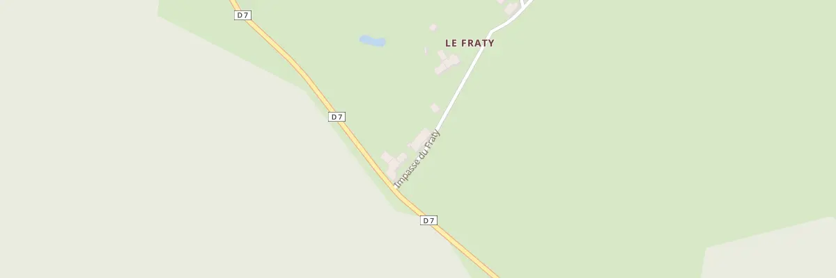 Plan du 3 Imp du Fraty à Laprugne
