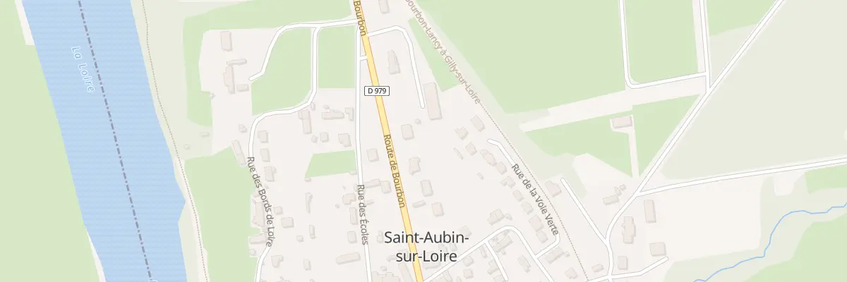 Plan du 160 Rte de Bourbon à Saint-Aubin-sur-Loire